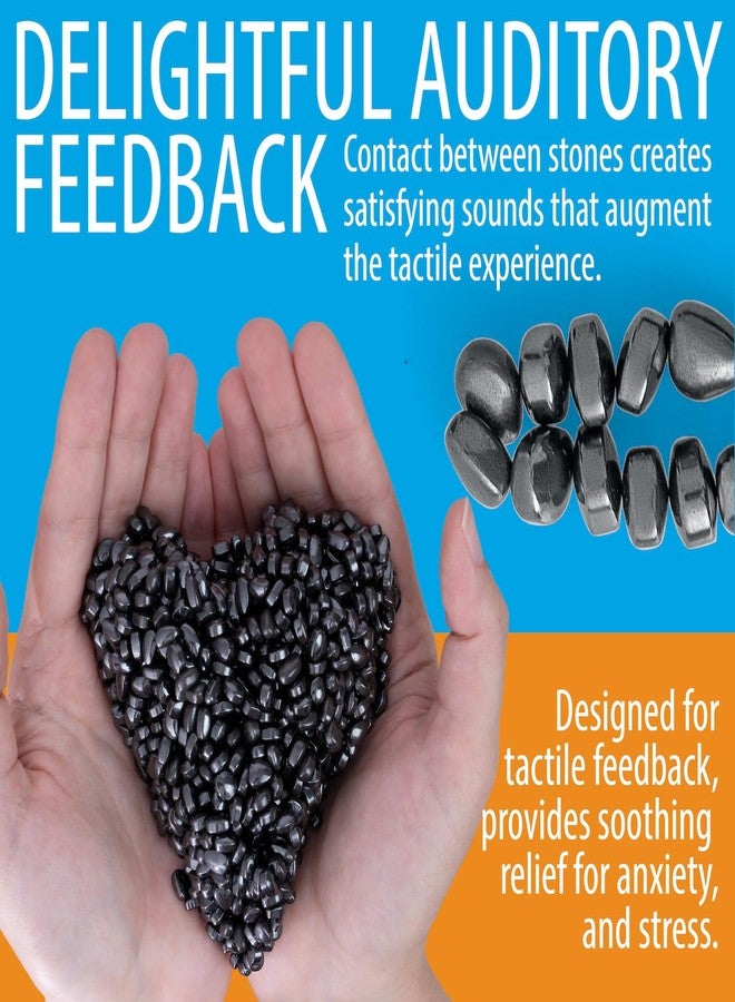 Twiddler Toys Magnetic Putty Pebbles - Over 1100 Ferrite Stones - Mild Fidget Magnets for a Satisfying Sensory Experience for Adults - Image 3